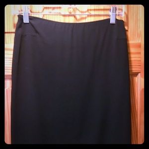 Tahari black skirt